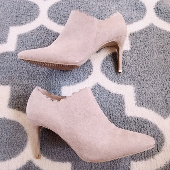 Booties /Shooties "Harlequin", by Mia - Picture 1 of 6